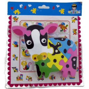 Puzzle-Wooden-Cow-7- Piece