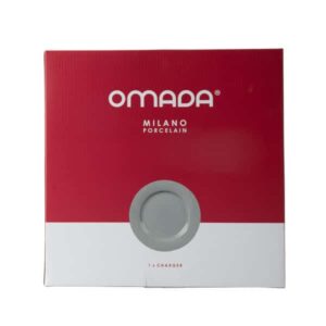 OMADA Maxim- Light Grey Charger in gift box