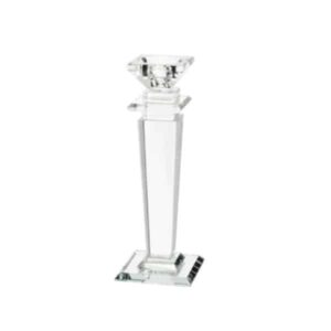 AMLO- CRYSTAL -CANDLE- STICK- 22CM