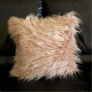 Scatter Cushion Cover - Long Hair Fawn
