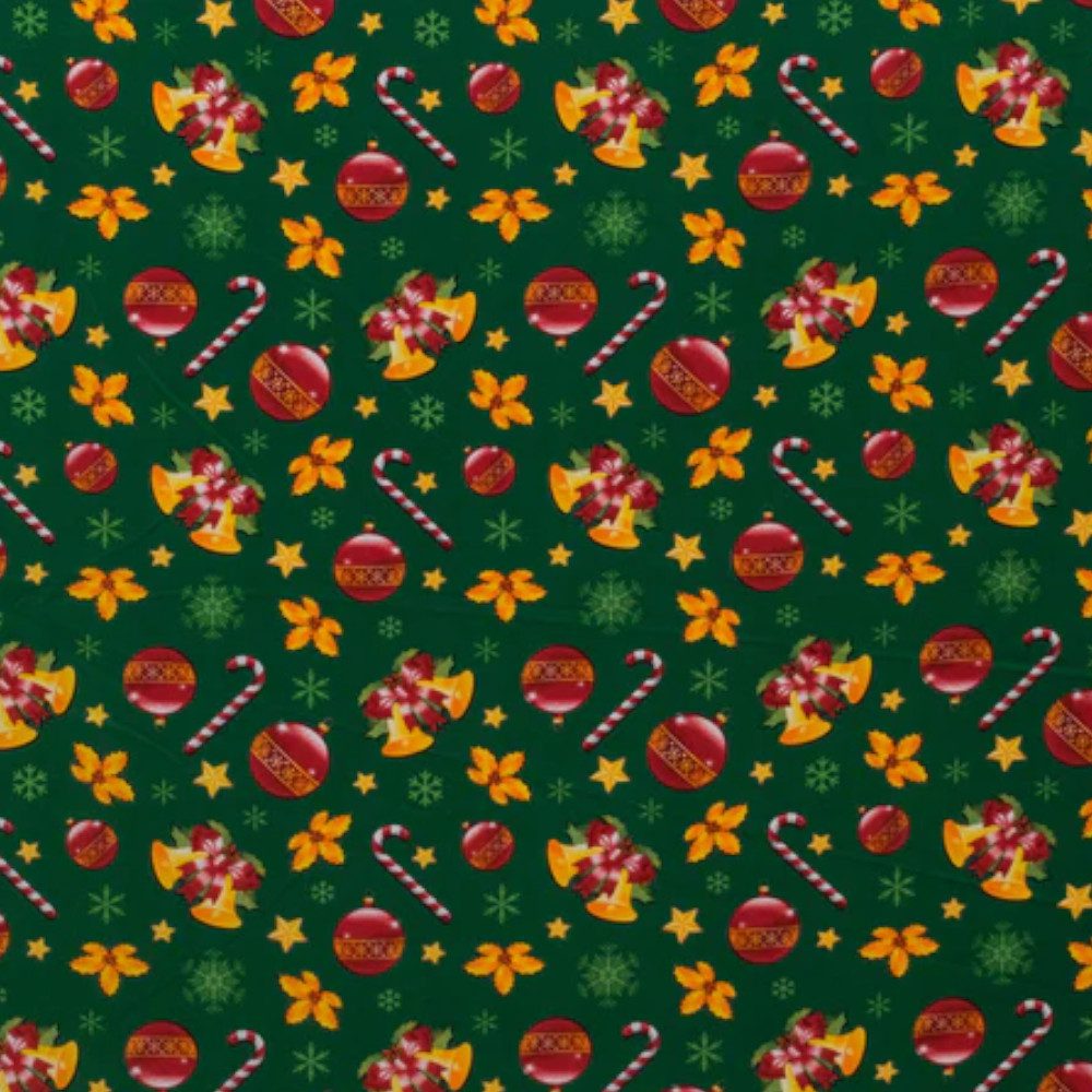 Xmas Tablecloth Decorations Green Serendipity Gifts