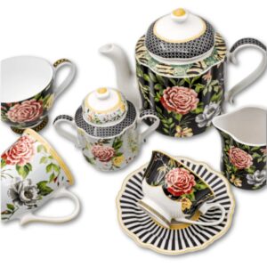 Botanica-Rose- Tea Set