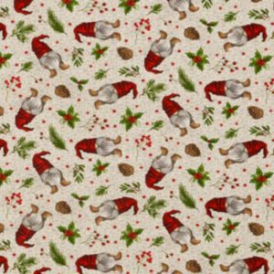 Xmas Serviettes Little Santas - Set of 6