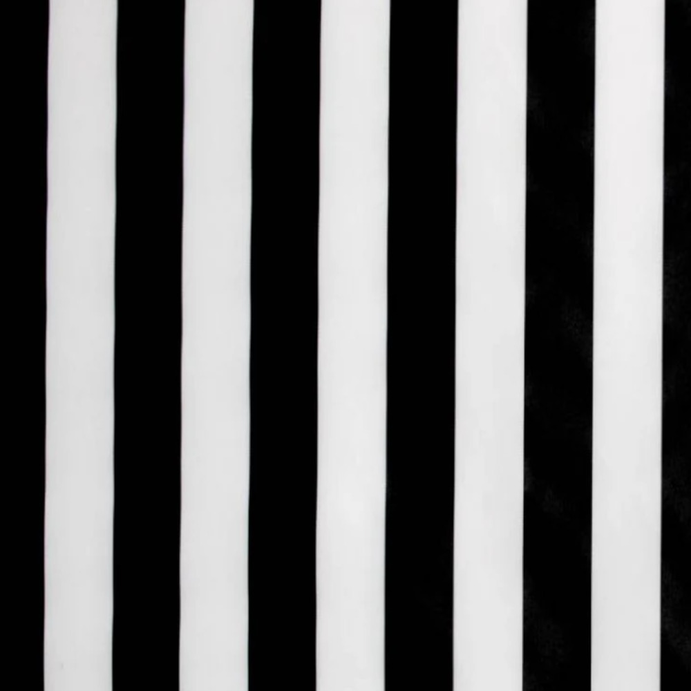 Water Resistant Tablecloth - Black Stripe - Image 2