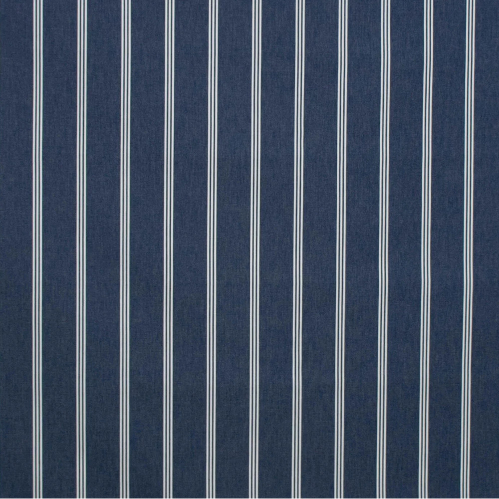 Water Resistant Tablecloth - Blue Stripe - Image 2
