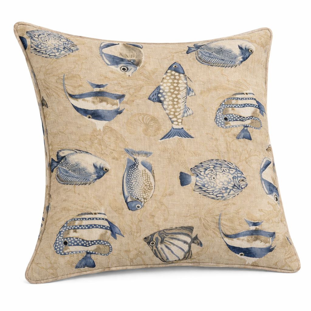 Scatter Cushion Cover - Fish