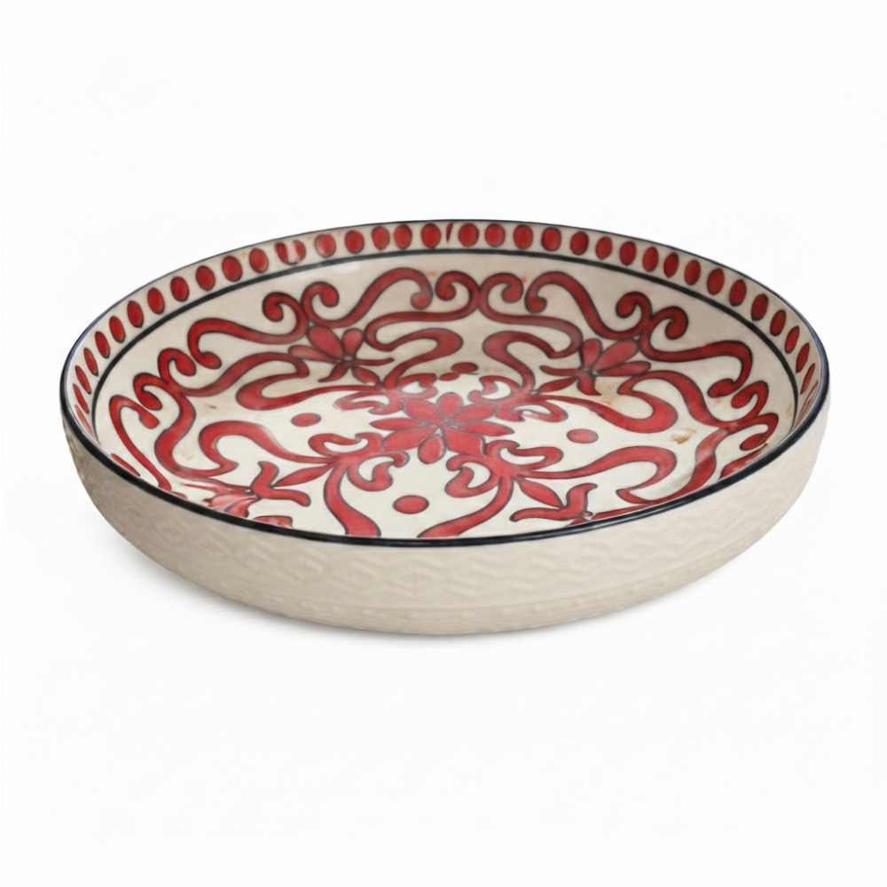 Serving Bowl 30cm - Mediterranean Scarlet