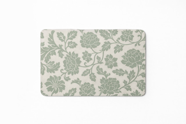 Placemat - Water Resistant - Green Floral - Image 2