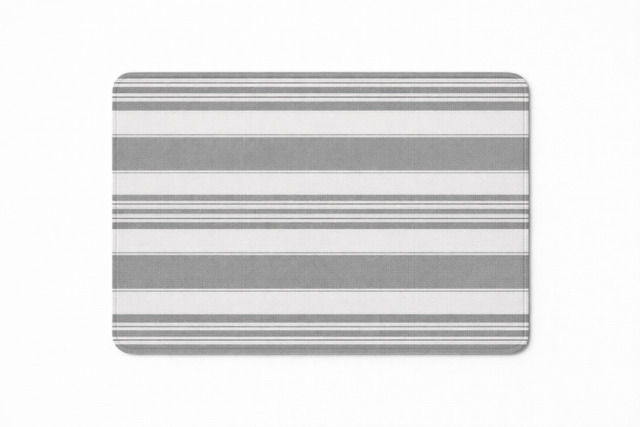 Placemat - Water Resistant - Grey Stripe - Image 2