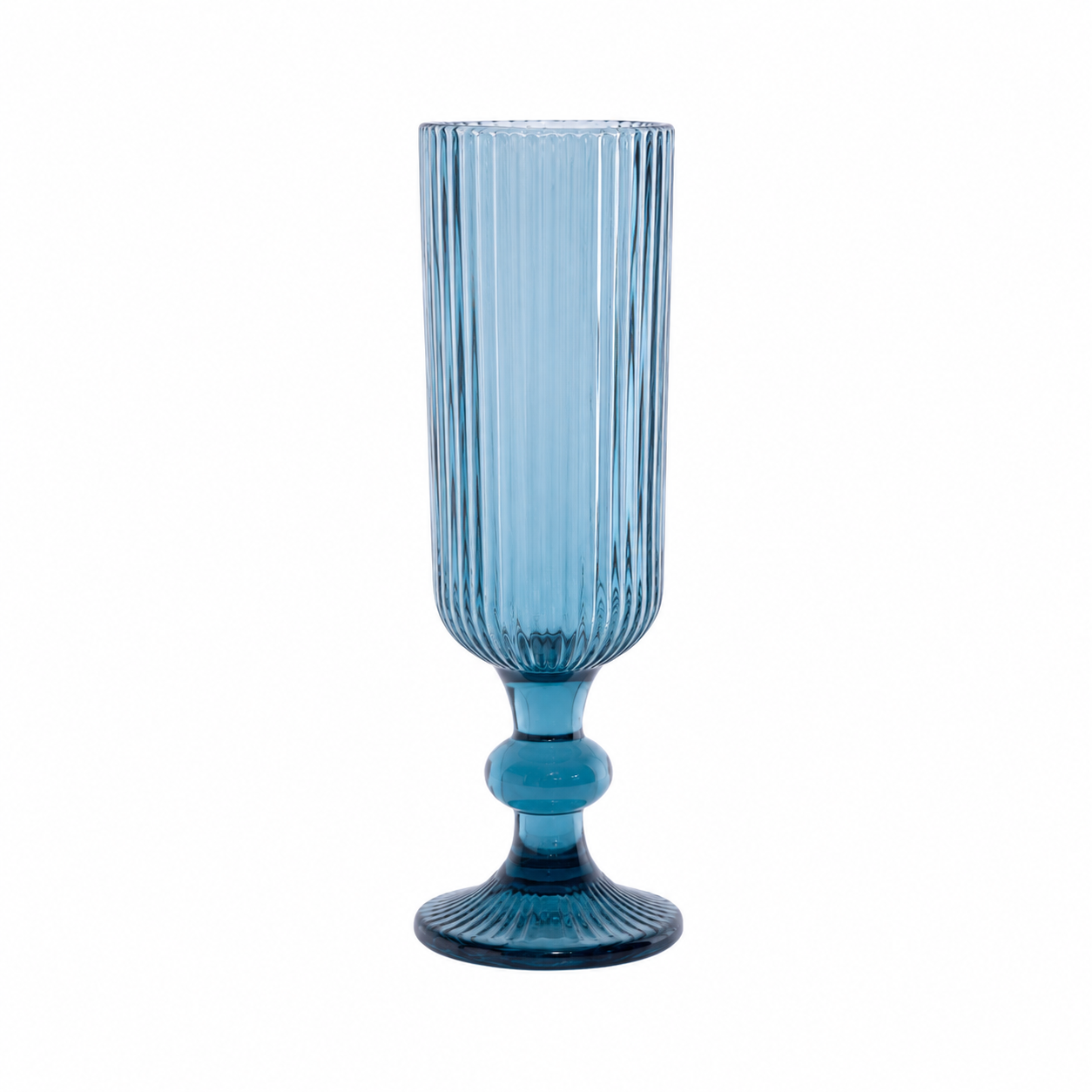 Diva Champagne Flute 150ml – Blue - Set of 6