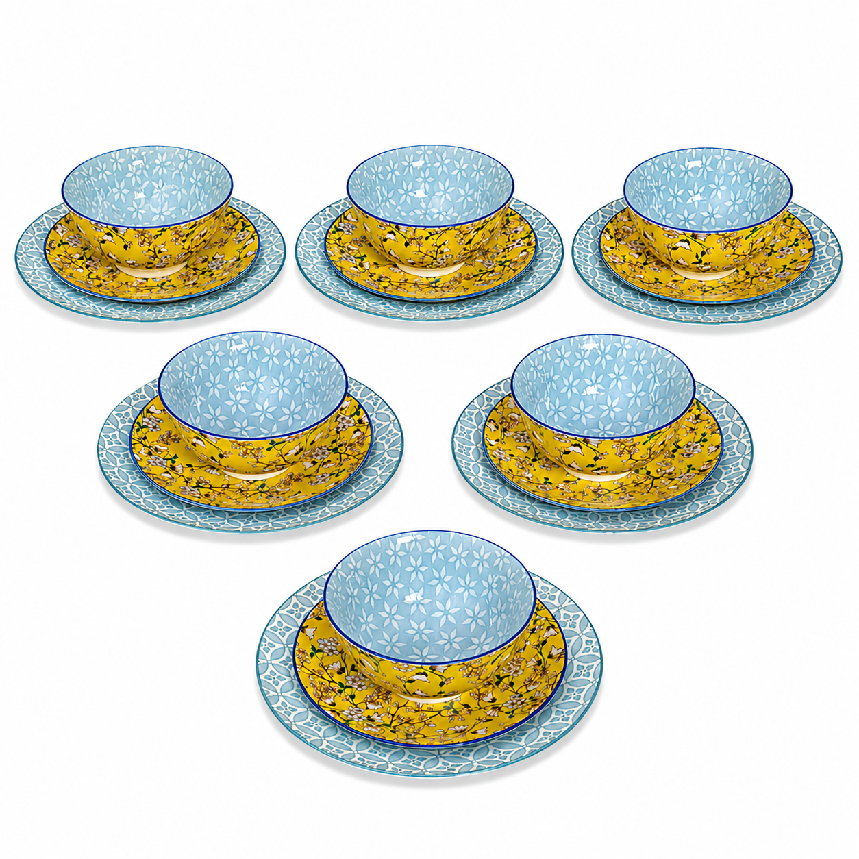 Dinner Set - Floral