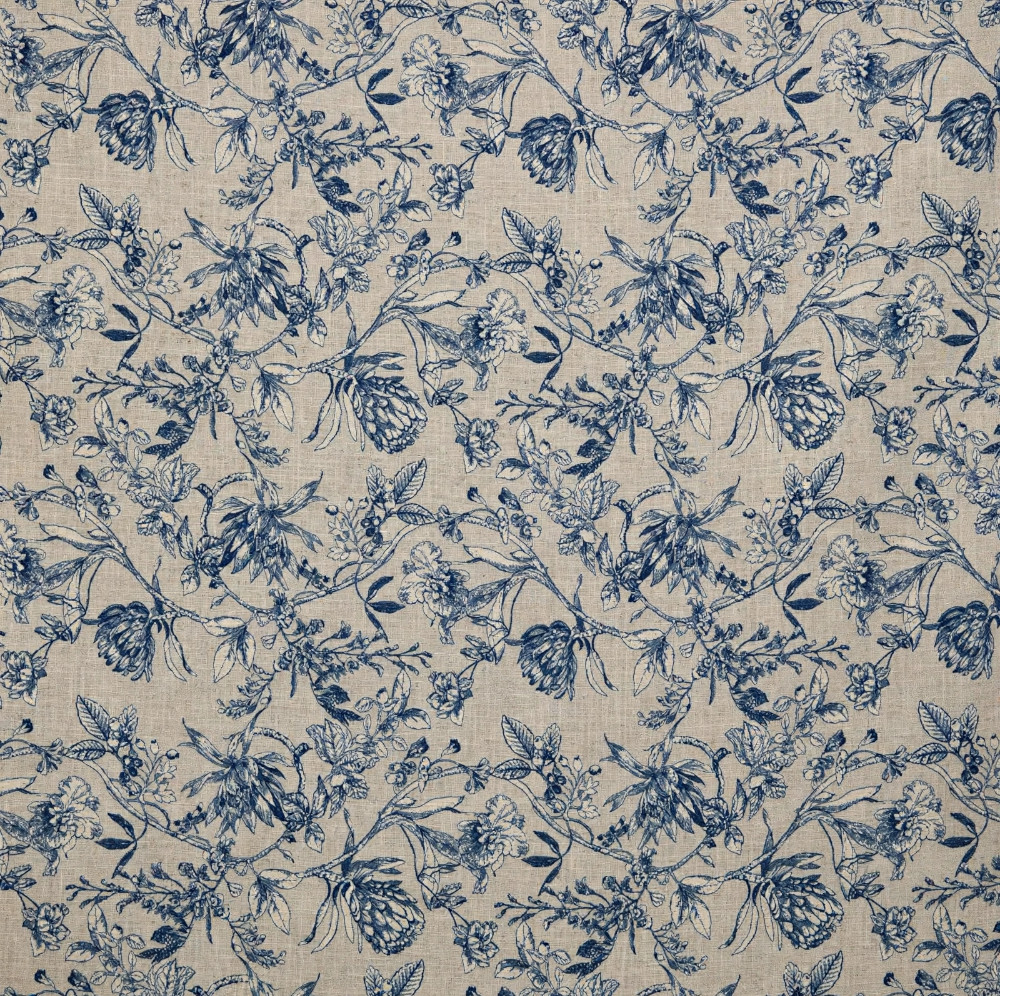 Square Linen Like Tablecloth - Avian - Dusky Navy