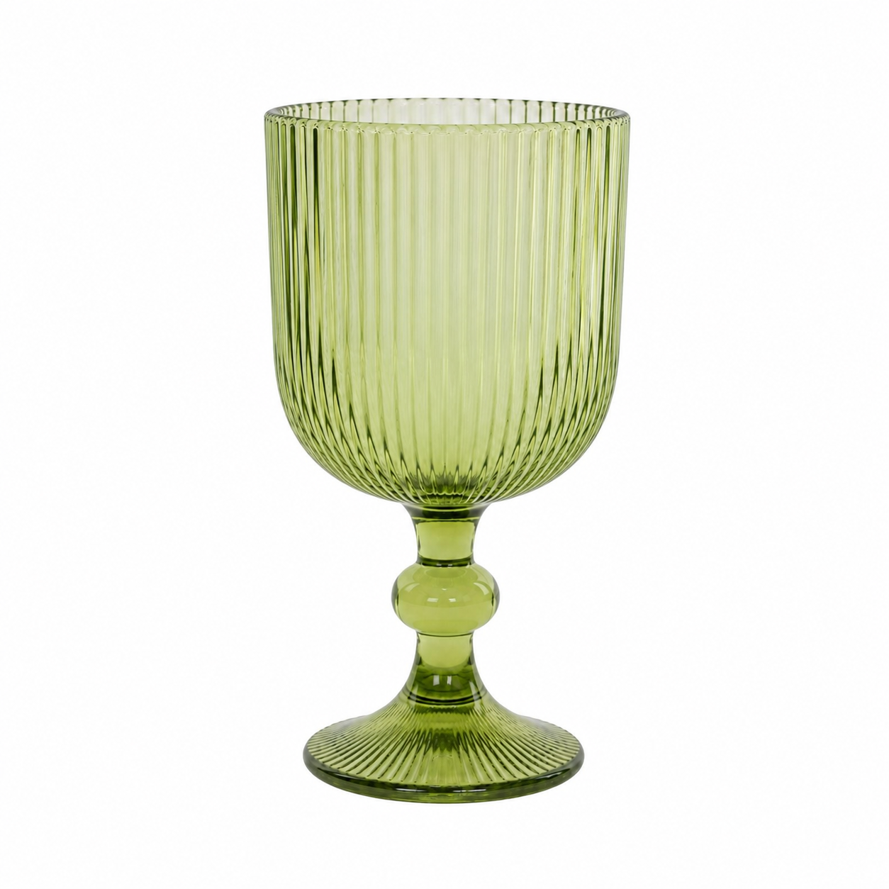 Diva Wine Glass Green 350ml - Set of 6