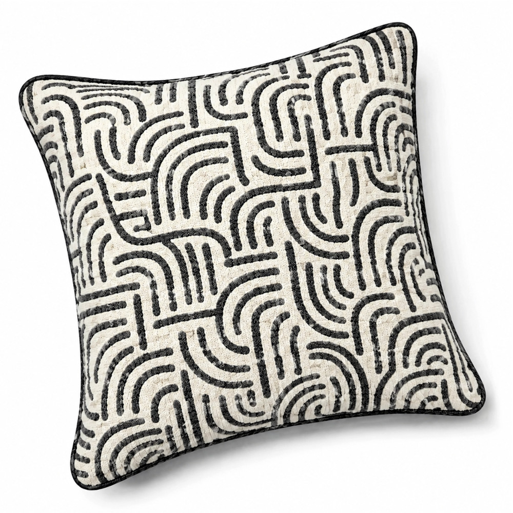 Scatter Cushion Cover - Urban Maze - 7 Colours - Image 2