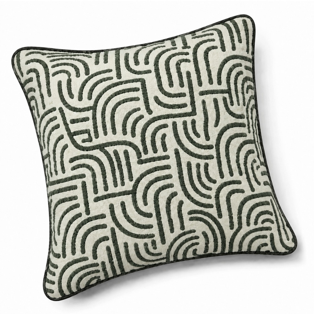 Scatter Cushion Cover - Urban Maze - 7 Colours - Image 4