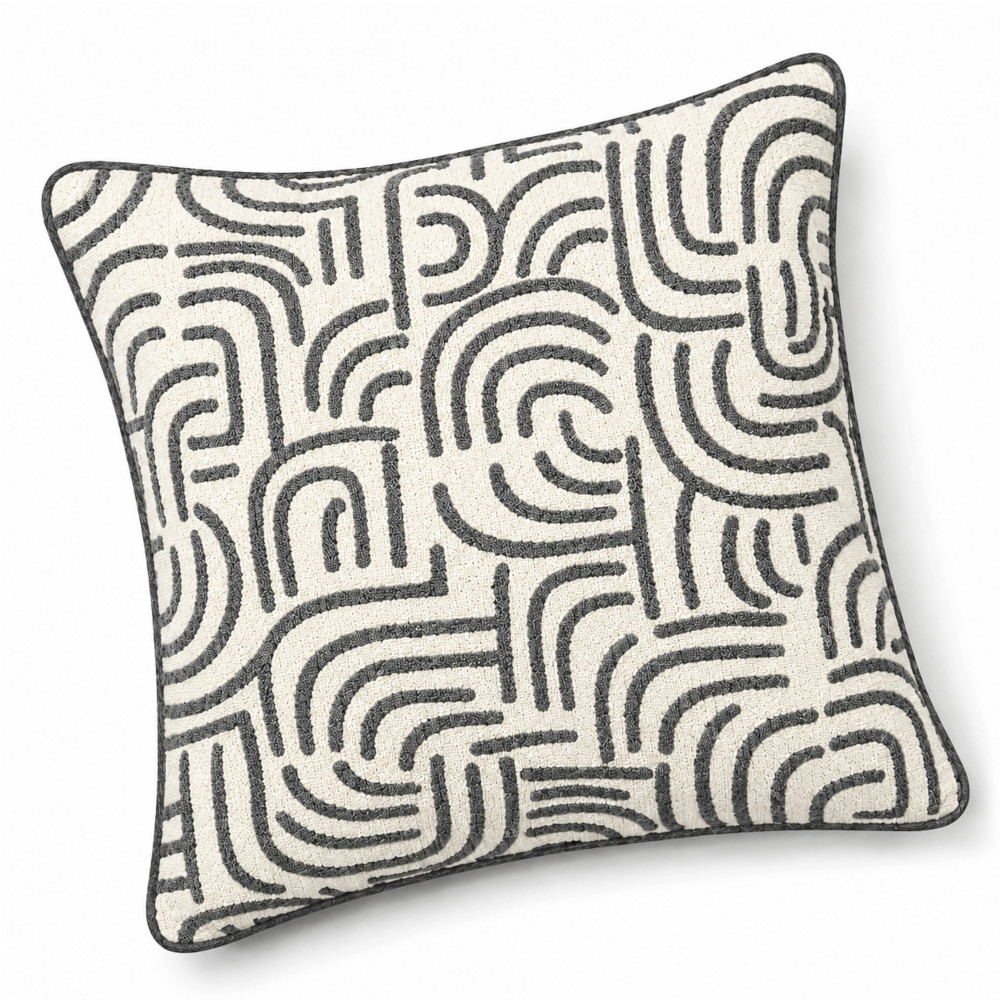 Scatter Cushion Cover - Urban Maze - 7 Colours - Image 7