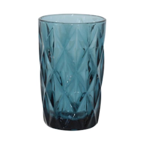 Blue-Pressed-Glass- Hi-Ball-340ml