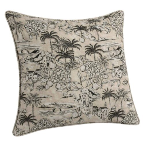 Cushion Cover Villiage Scene
