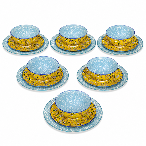 Dinner Set Floral