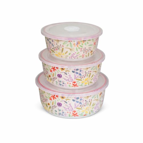 Dynamic Food Containers - Abstract - Set of 3