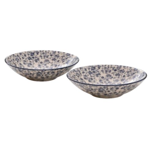 Poke Blue Bowl Floral