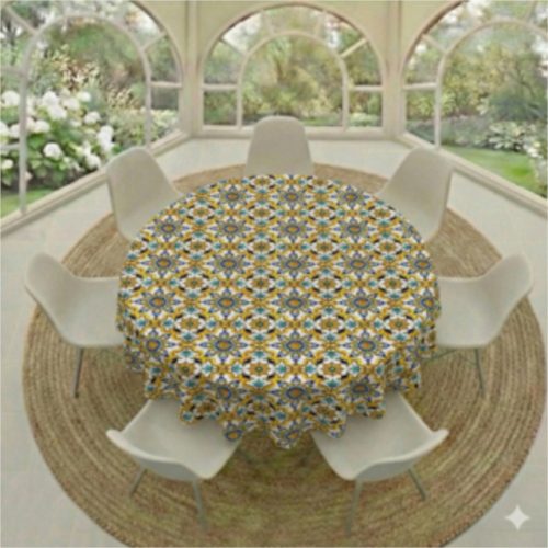 Round Round Tablecloth Artful