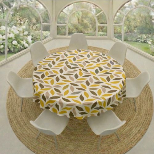 Round Mustard Design