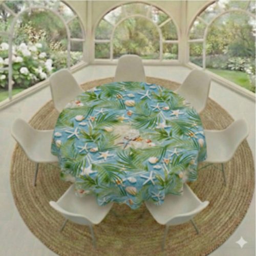 Round Tablecloth  Seascape
