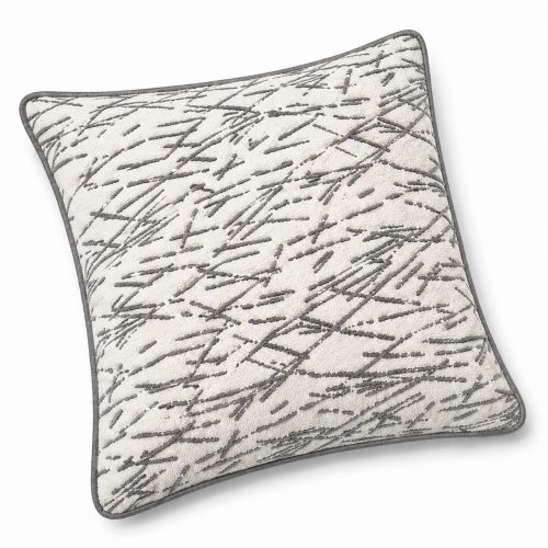 Scatter Cover Scribble Smoke Grey