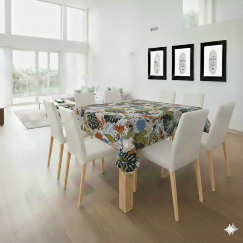 Square Colourful Monstera