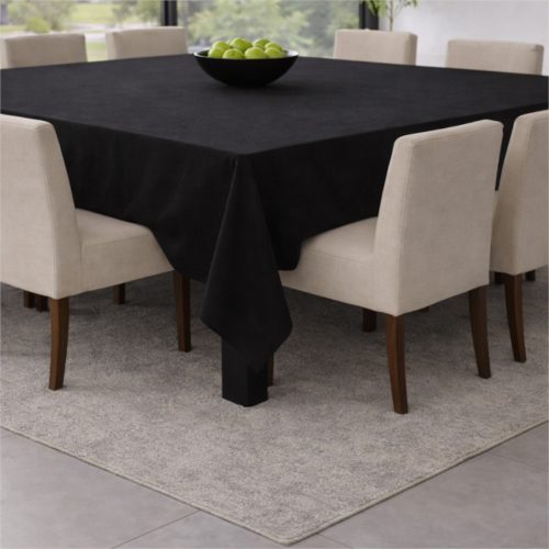 Square Tablecloth Black