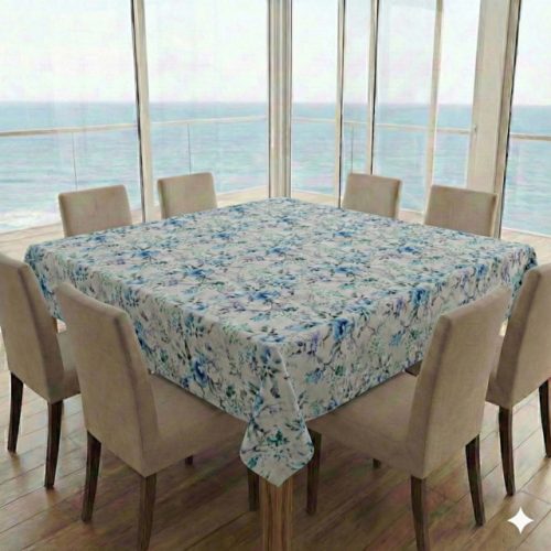 Square Tablecloth Indigo Willow