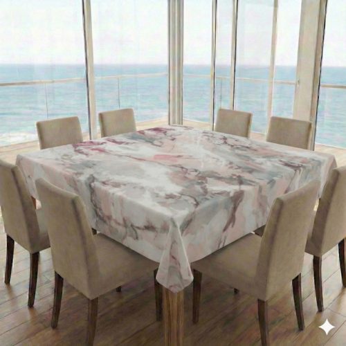 Square Tablecloth Marble