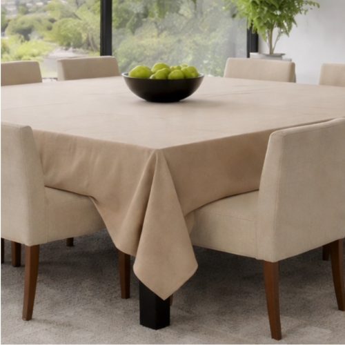 Square Tablecloth Beige