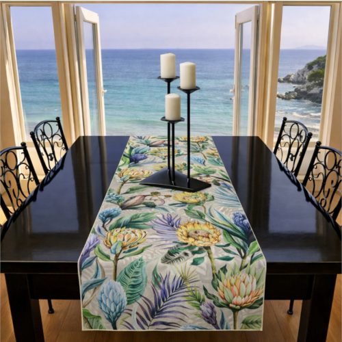 Table Runner Protea Theme