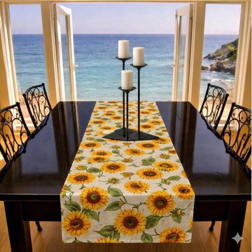 Table Runner Sunflowers