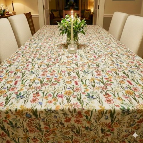 Tablecloth -Seamless Floral