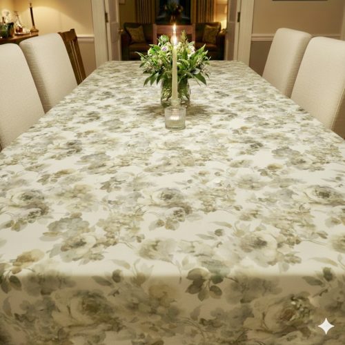 Tablecloth -Subtle White